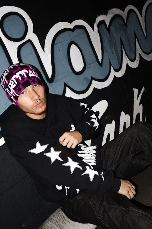 'STAR' ZIP HOODIE