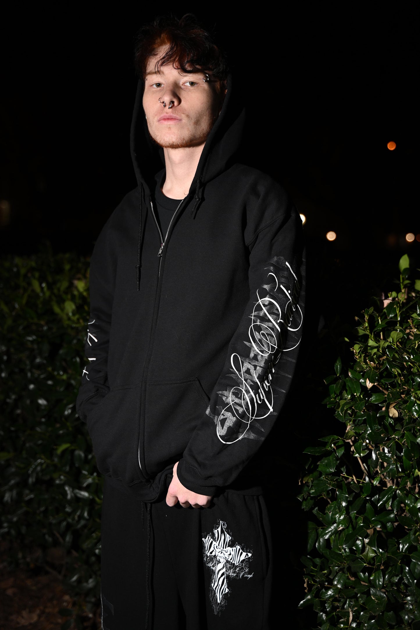 NEVER ENOUGH ZIP HOODIE