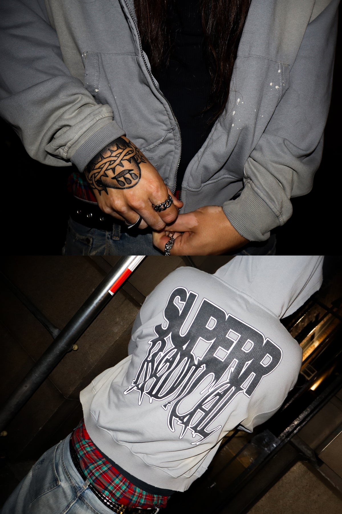 LOGO ZIP HOODIE