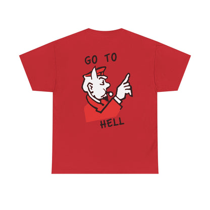 'GO TO HELL' TEE (RED)