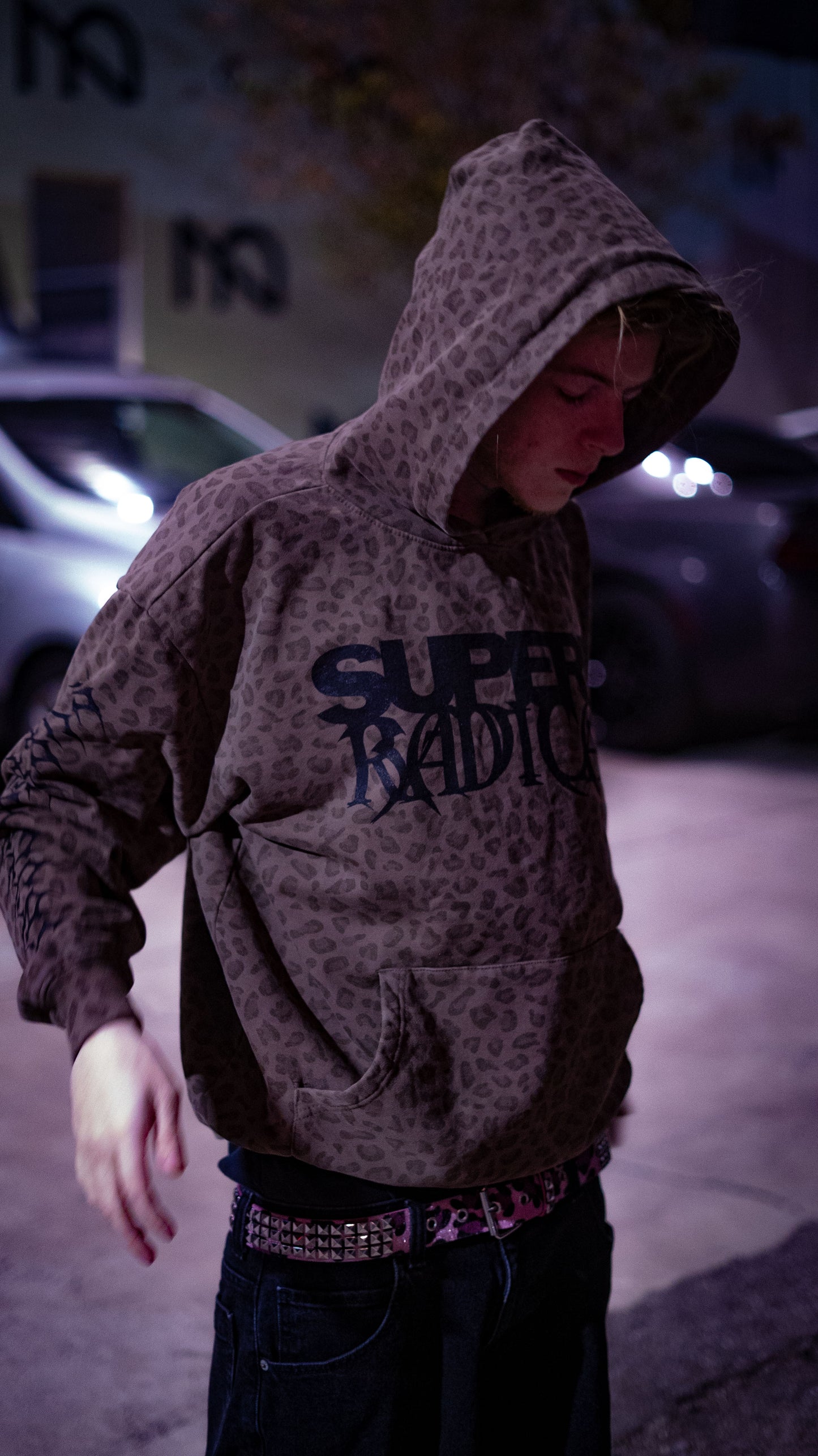 LOGO HOODIE (CHEETAH)