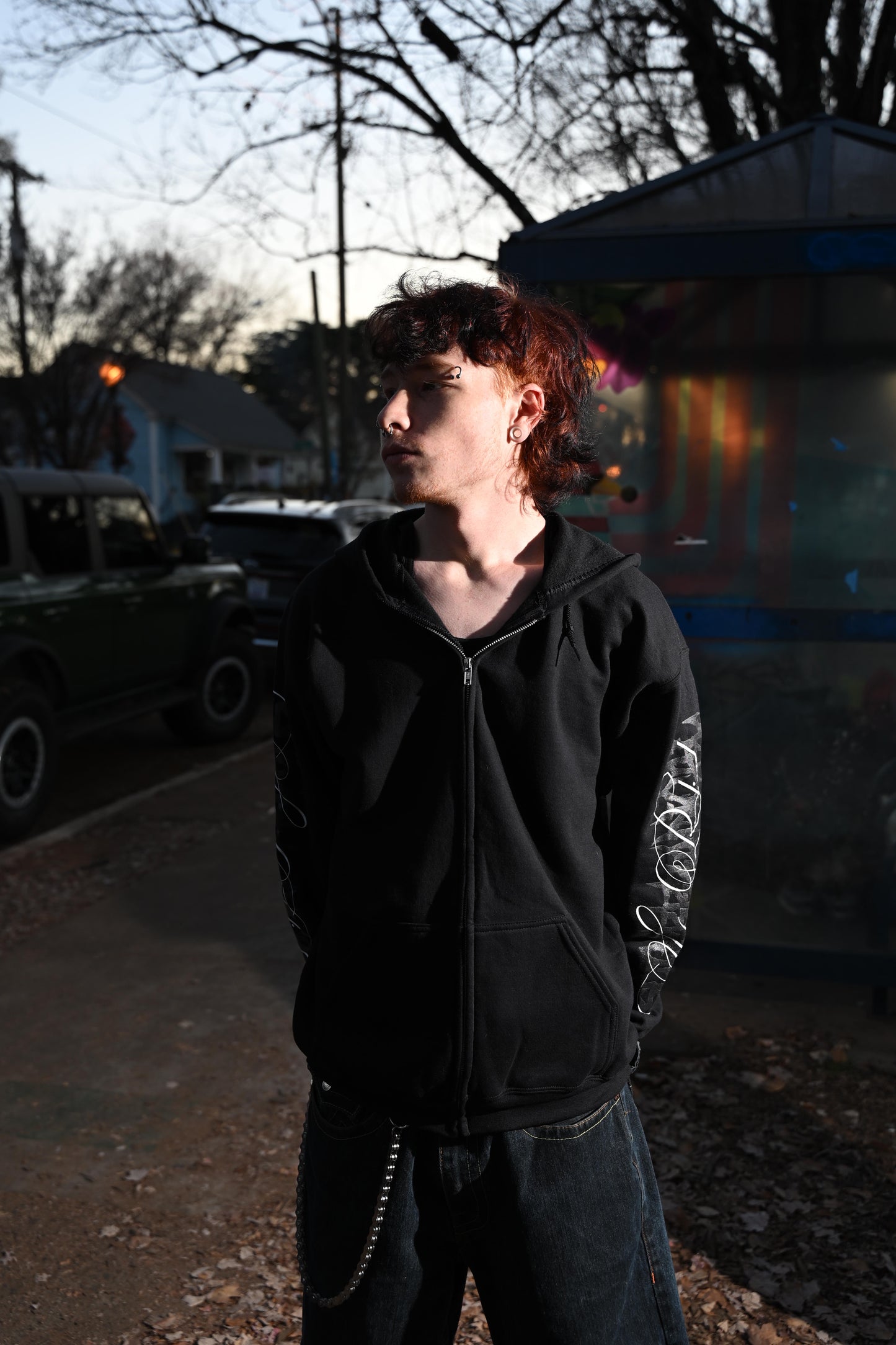 NEVER ENOUGH ZIP HOODIE