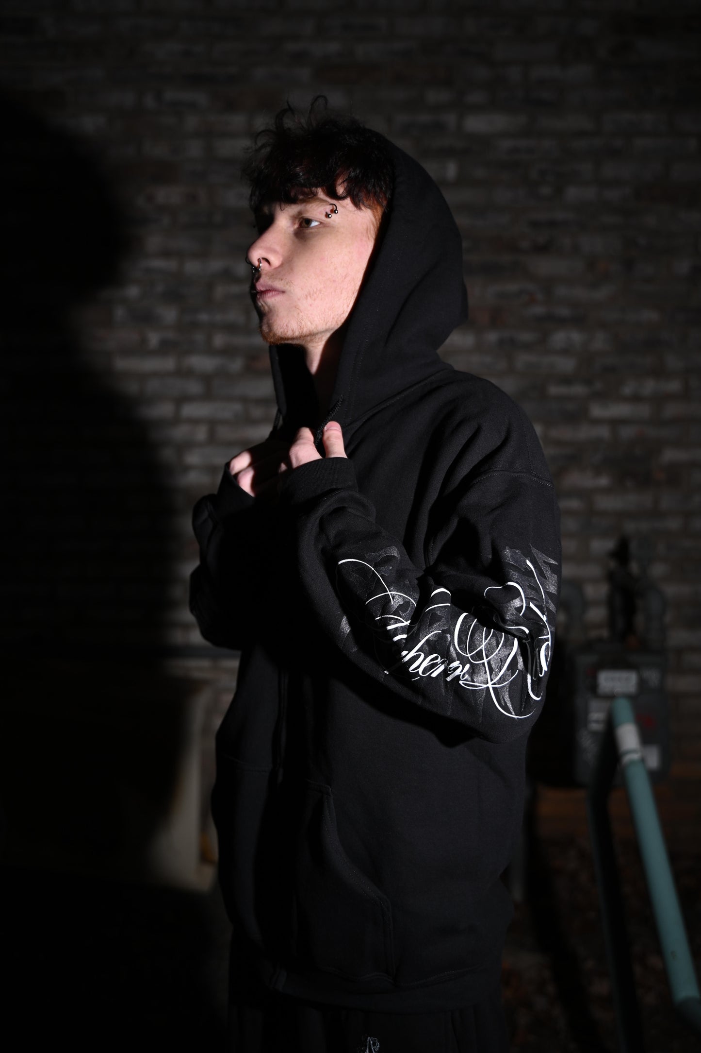 NEVER ENOUGH ZIP HOODIE