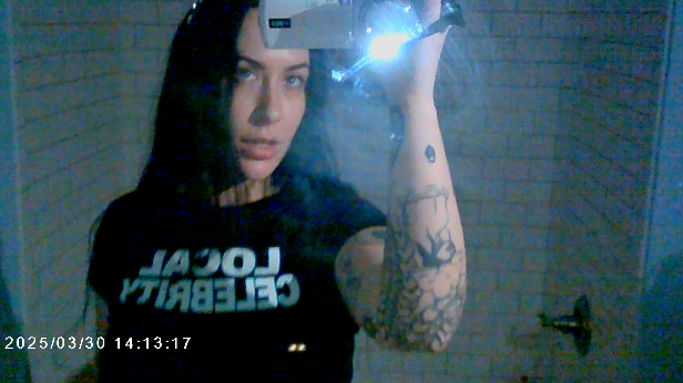 LOCAL CELEBRITY GIRLS TEE (BLACK)