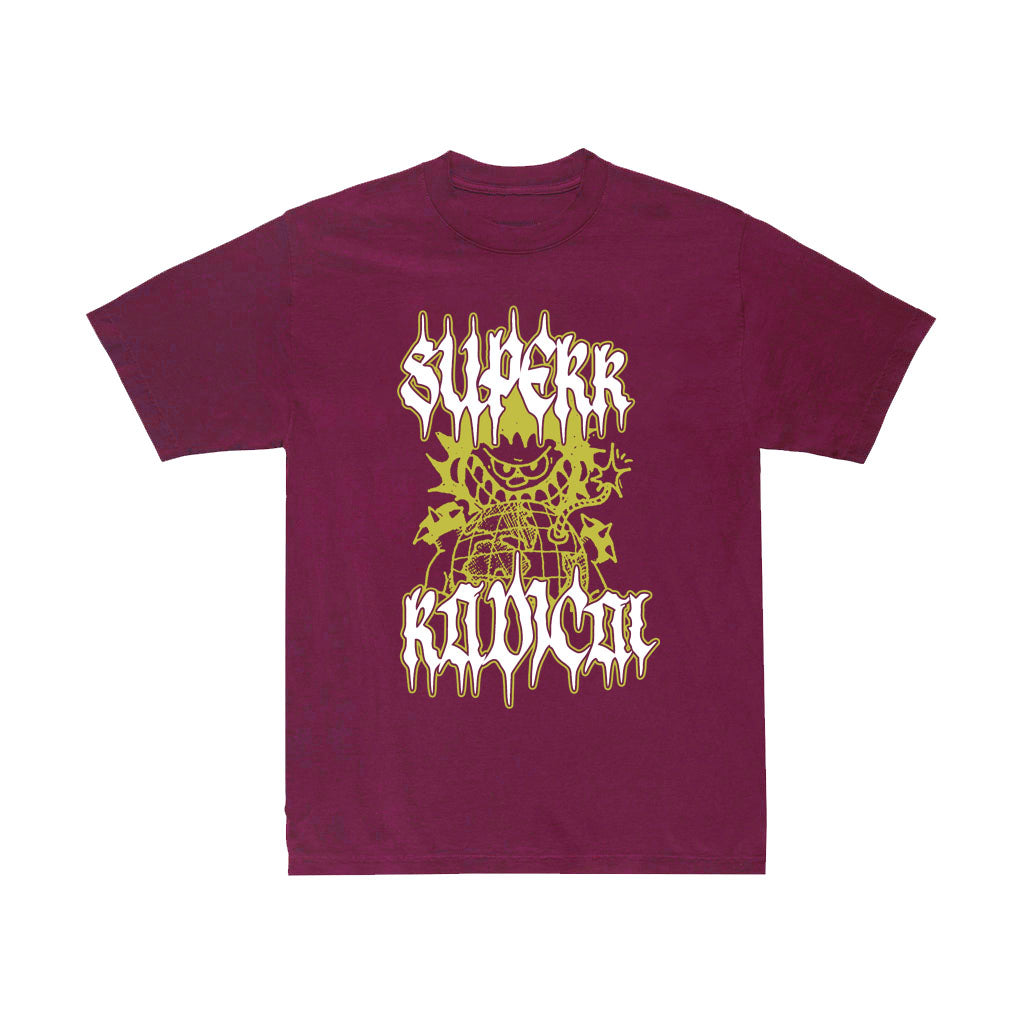 BOMB TEE (MAROON)