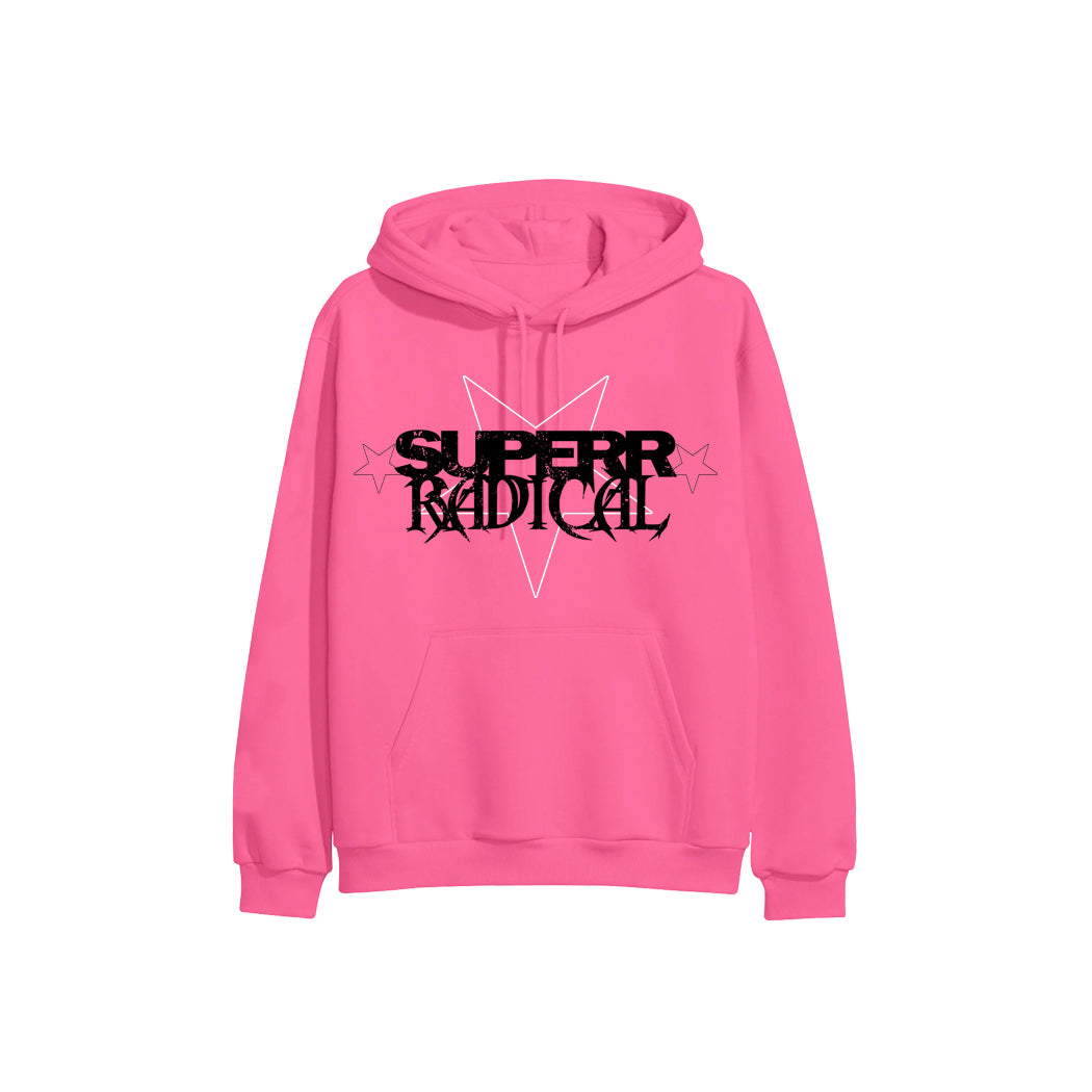 HARDCORE HOODIE (PINK)