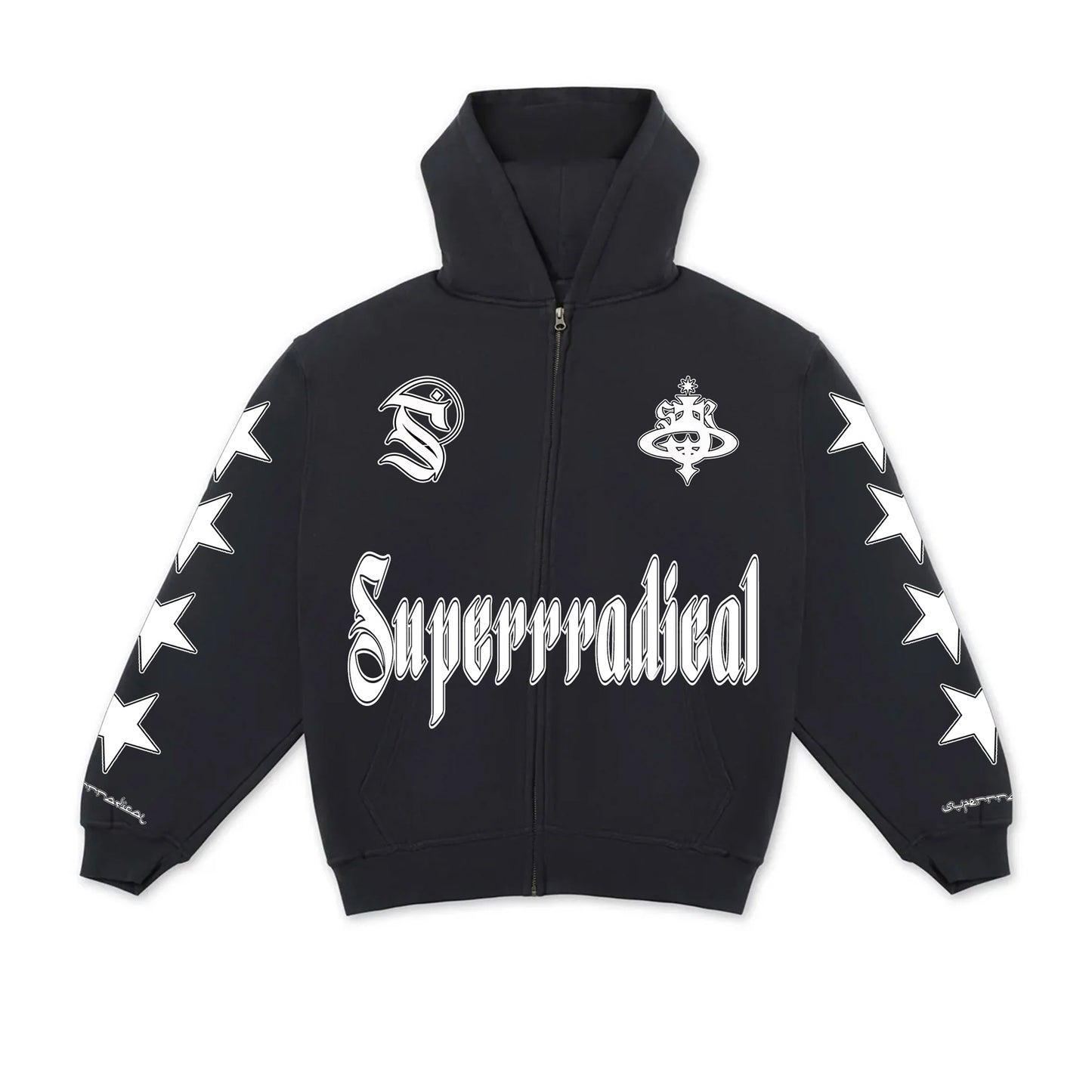 'STAR' ZIP HOODIE