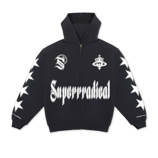 'STAR' ZIP HOODIE