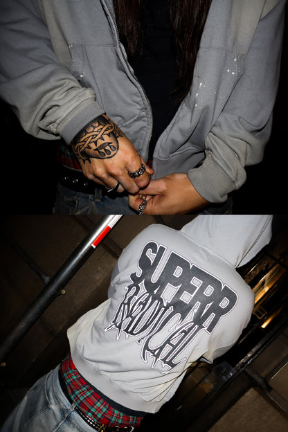 LOGO ZIP HOODIE