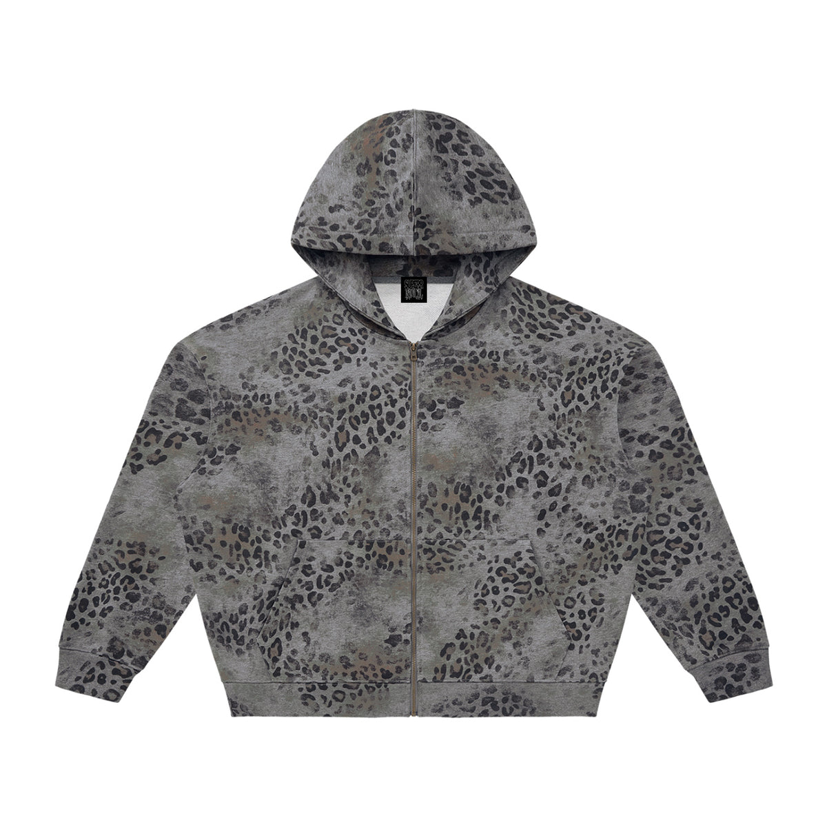 'CHEETAH' LOGO ZIP HOODIE