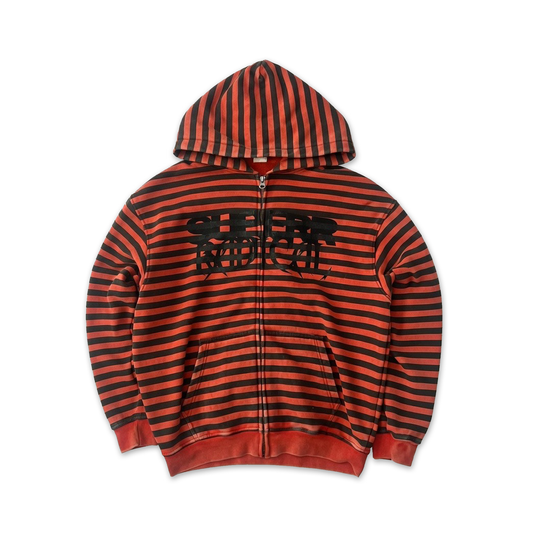 LOGO ZIP HOODIE (RED)